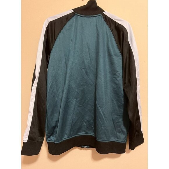 Puma original men's sports jacket size L Blue And Black Color Zipped - Picture 8 of 10